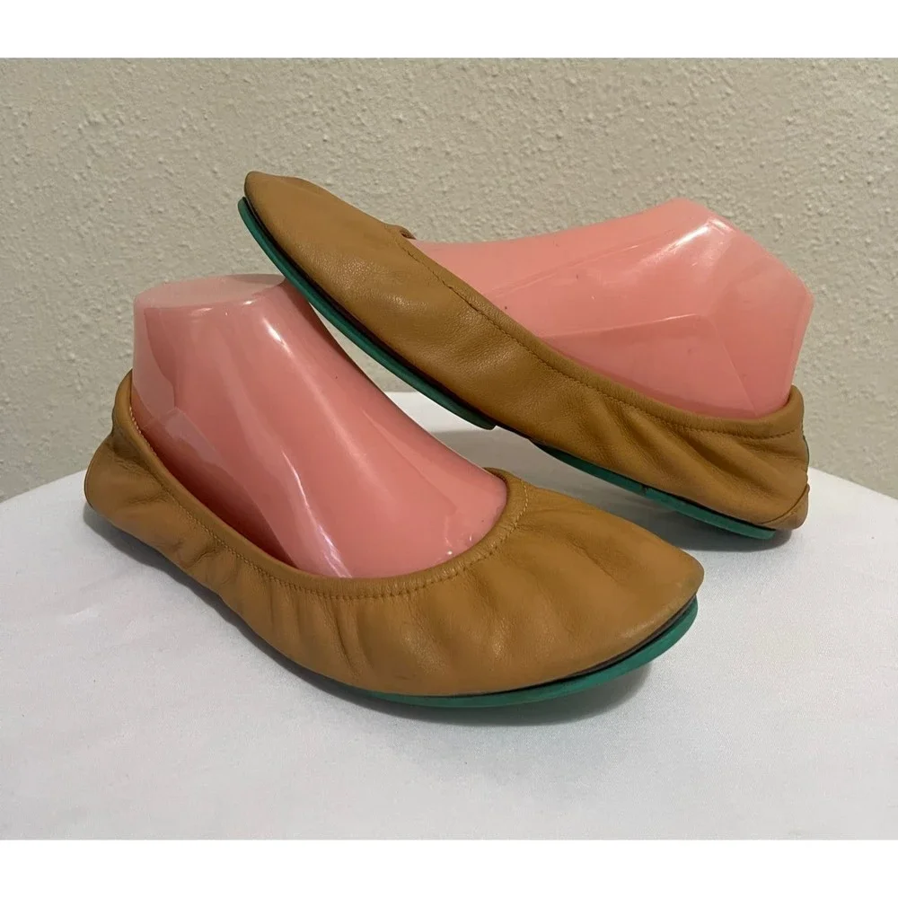 Authentic Tieks Classic Leather Flats sz 9